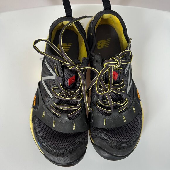New Balance Minimus Trail MT10GG Vibram Running Shoes Black/Yellow  Size 7.5 - Picture 3 of 6